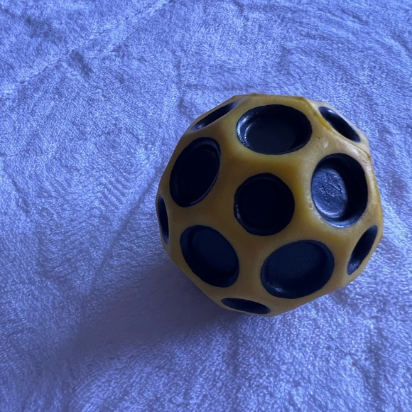 Original MOON BALL WABOBA HYPER BOUNCING BALL TO THE MOON NEON YELLOW  black - Picture 3 of 9